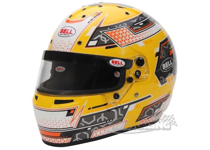 Bell RS7-K Stamina Kart-Helm gelb 7077-0