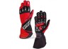 OMP KS-2R 2022, Karting Handschuh rot/schwarz