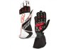 OMP KS-2R 2022, Karting Handschuh weiss/rot