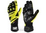OMP KS-3, Karting Handschuh schwarz/neongelb