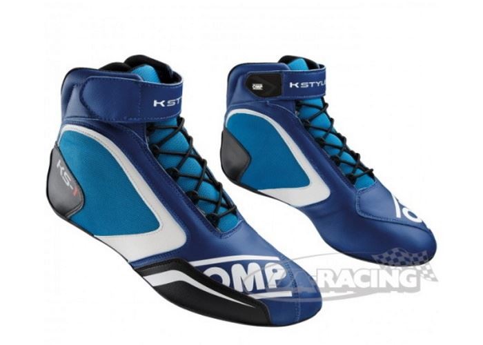 OMP KS-1, Karting- und Freizeitschuh dunkelblau/weiss