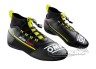 OMP KS-2 F, Karting- und Freizeitschuh schwarz/neongelb
