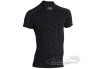 OMP KS Kurzarmshirt, Kartunterwäsche schwarz KK03030S