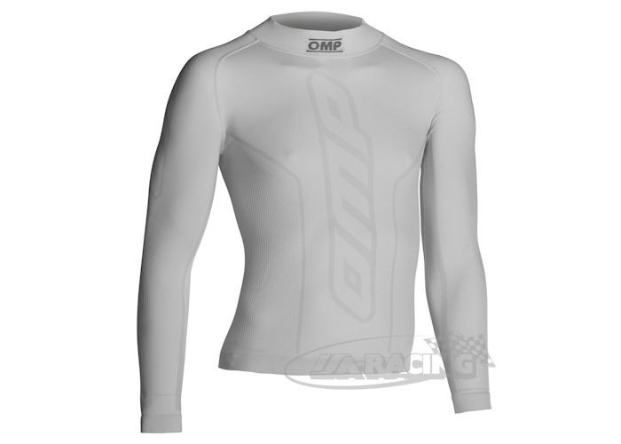 OMP KS Langarmshirt Kartunterwäsche weiss KK03029W