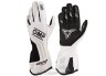 OMP ONE EVO X 2024 Fahrerhandschuh weiss IB-775W