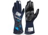 OMP SPORT Fahrerhandschuh dunkelblau hellblau IB-777DBHB