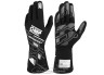 OMP SPORT Fahrerhandschuh schwarz weiss IB-777SW