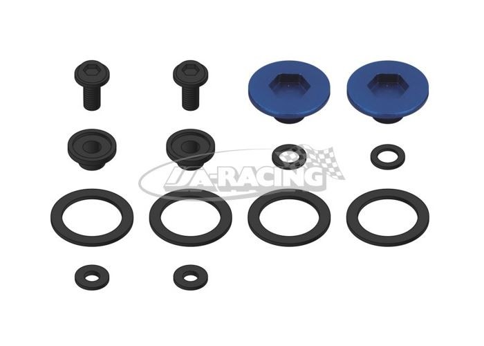 Visierbefestigungskit blau 6820-23B