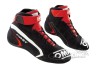 OMP FIRST Fahrerschuh schwarz/rot