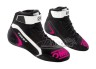 OMP FIRST Fahrerschuh schwarz/fuchsia