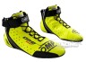 OMP ONE EVO X Fahrerschuh neongelb IC-833NG
