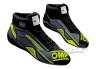 OMP SPORT 2022 Fahrerschuh schwarz neongelb