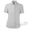 Lycra Kurzarmbluse Damen weiss Vorderseite RS-SH5102W