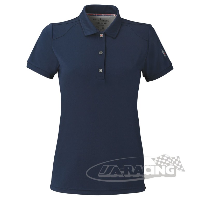 Polo RS Tecno Damen dunkelblau Vorderseite RS-PL5110DB