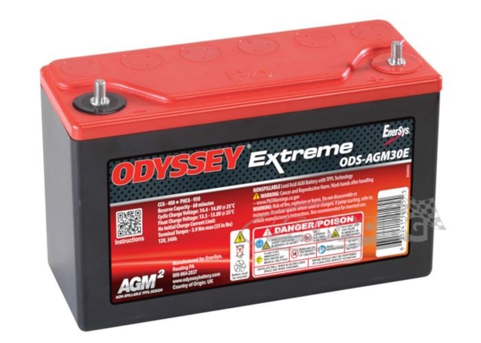 ODYSSEY PC950 Racing Batterie