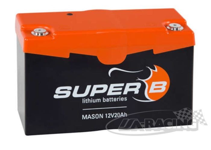 SUPER B Smart Lithium Batterie, Mason Serie 12V 20AH