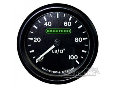 Racetech Instrument Druck 0-100 PSI