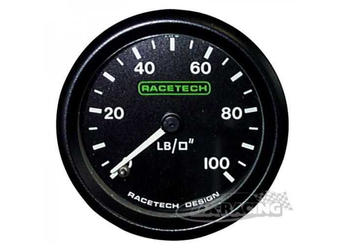 Racetech Instrument Druck 0-100 PSI