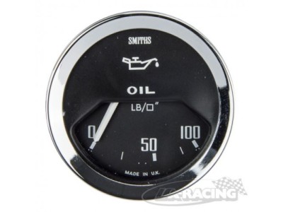 Smiths Classic Zusatzinstrument Öldruck 0-100 PSI