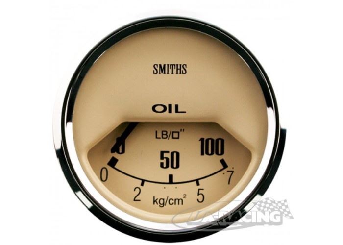 Smiths Classic Range Zusatzinstrument Öldruck 0-100 PSI