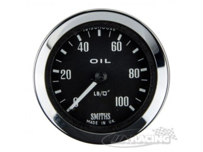 Smiths Classic Zusatzinstrument Öldruck 0-100 PSI