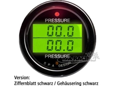 Doppelinstrument 2x Druck schwarz