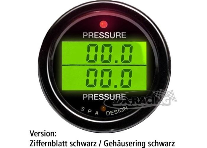 Doppelinstrument 2x Druck schwarz