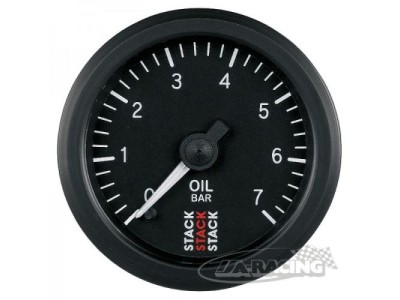 Professional Öldruck 0-7 bar schwarz