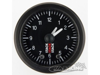 Professional analoge Uhr schwarz