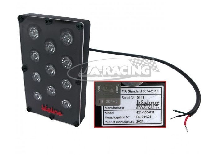 LED Regenleuchte 62x100mm