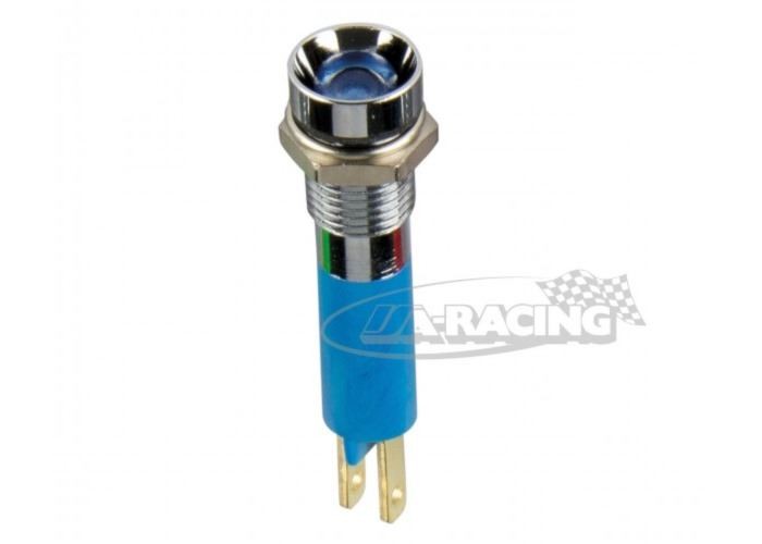 LED Warnlampe Innenreflektor blau
