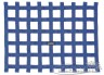 Fensternetz ohne Halter blau