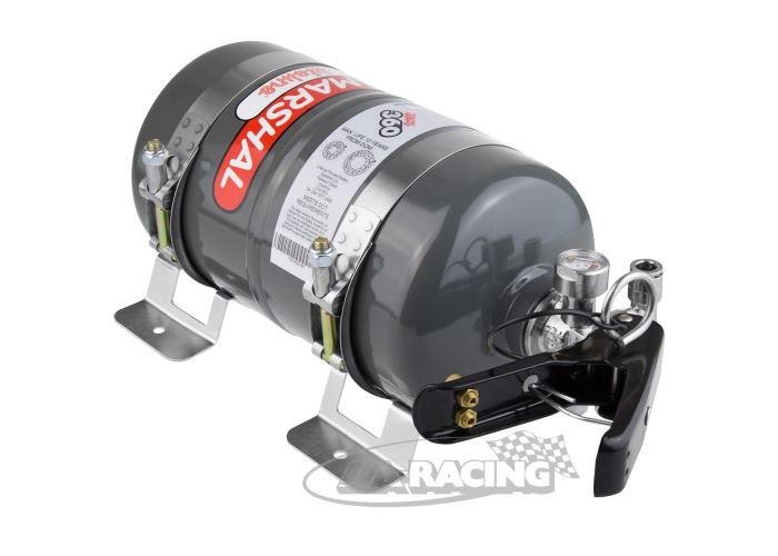 5085-102 Feuerlöschsystem Zero 360, FIA-homol. Aluminium Behälter, 3kg Novec, mechanische Betätigung