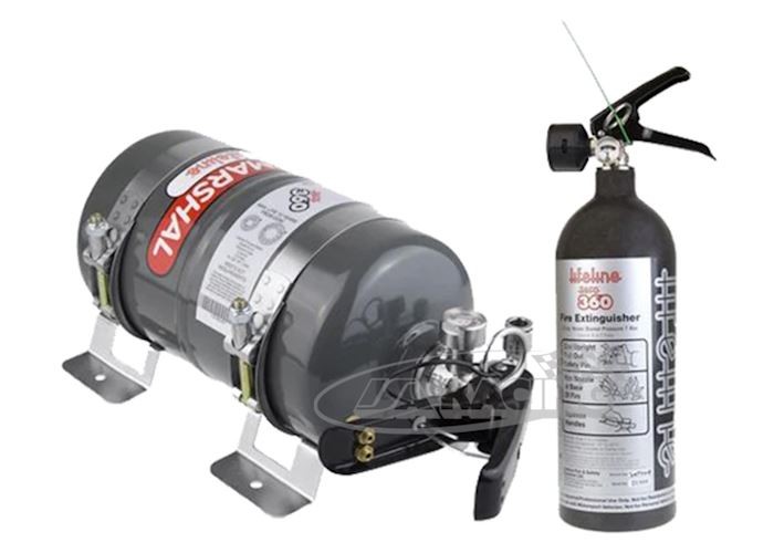 Rallyepaket ZERO 360 3,0 kg + Handlöscher 2,0 kg 5085-078