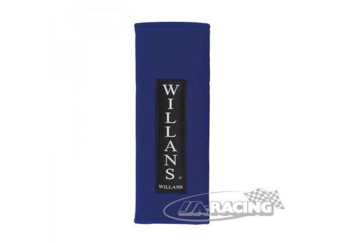 Willans Gurtpolster Velours blau
