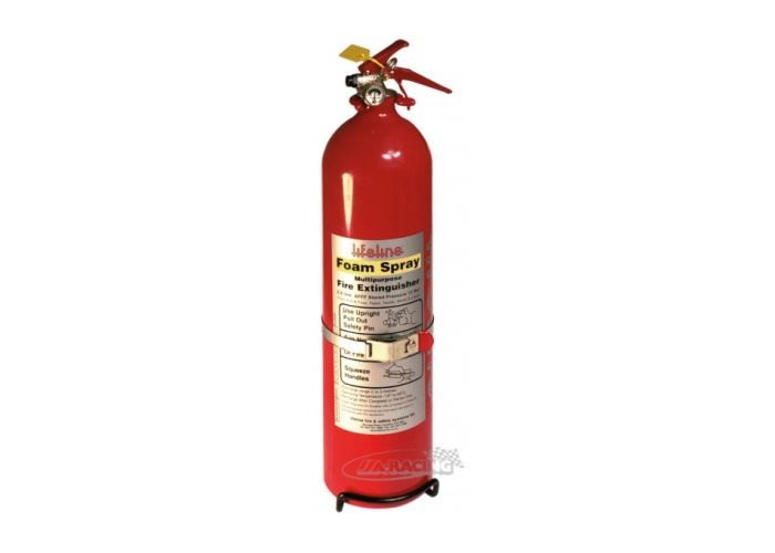 Lifeline Handlöscher, 2,40 ltr. AFFF, FIA homologiert, Aluminium Behälter
