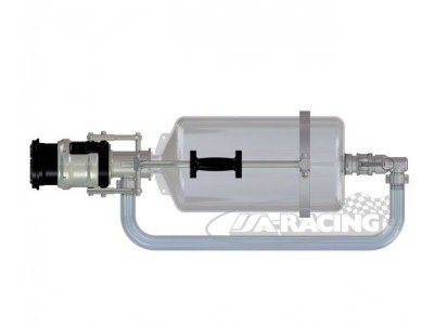Betankungsflasche 25 Liter komplett, gerade