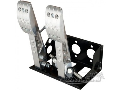 OBP Pro Race V2, 2 Pedale stehend für Bremse und Kupplung, Zylinder zur Spritzwand