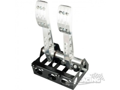 OBP Pro Race V2, 2 Pedale stehend für Bremse und Kupplung, Zylinder zum Cockpit