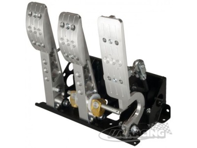 OBP Pro Race V2, 3 Pedale stehend für Kupplung, Bremse und Gas, Zylinder zur Spritzwand