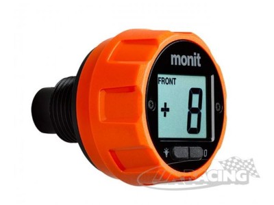Monit Bremsbalance-Versteller orange mit LCD Display