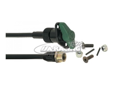 Verstellwelle mit ovalem Griff, 3/8"UNF