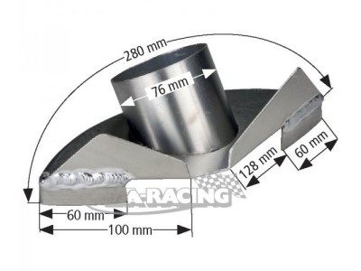 Bremsbelüftung Aluminium