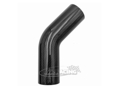 Carbon Schlauchverbinder 45 Grad