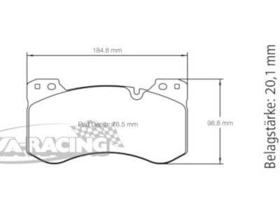 U8302 Pagid Bremsbelag
