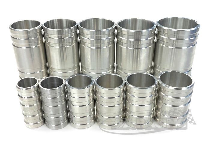 Aluminium Schlauchverbinder Länge 50mm
