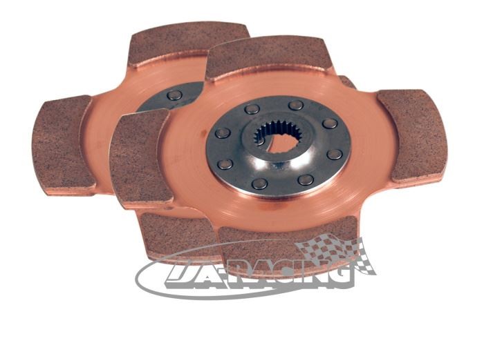 Sintermetall 4-Flügel 8-Nieten Ø184mm, Set mit zwei Scheiben