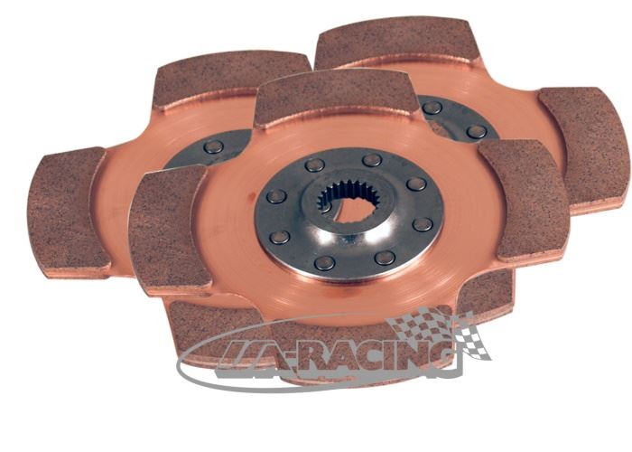 Sintermetall 4-Flügel 8-Nieten Ø184mm, Set mit drei Scheiben