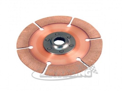 Sintermetall Vollscheibe 6-Nieten Ø184mm, Set mit 1 Scheibe