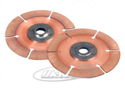Sintermetall Vollscheibe 6-Nieten Ø184mm, Set mit 2 Stacked Scheiben